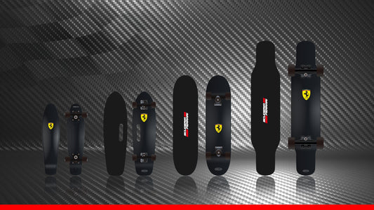 FERRARI x MESUCA: Skateboard for Kids 5+